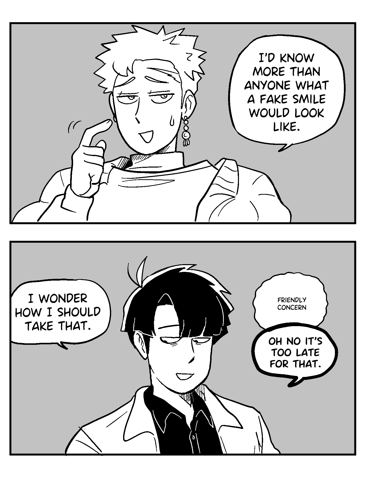 incredibly awkward dynamic